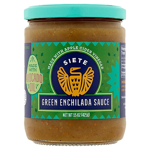 Siete Green Enchilada Sauce, 15 oz