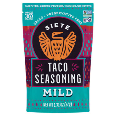 Siete Mild Taco Seasoning, 1.31 oz