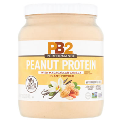 PB2 Performance Peanut Protein with Madagascar Vanilla Plant Powder, 32 oz