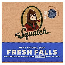 Dr. Squatch Fresh Falls Men's Natural Soap, 5 oz
