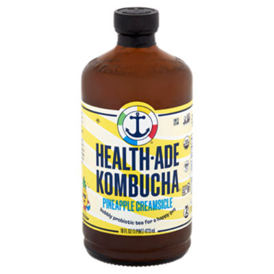 Health-Ade Kombucha Pineapple Creamsicle Kombucha Limited Edition, 16 fl oz