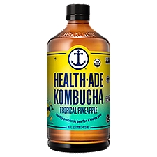 Health-Ade Kombucha Tropical Punch, Probiotic Tea, 16 Fluid ounce