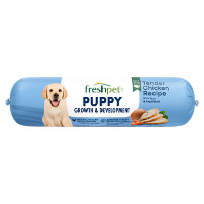 Freshpet Healthy Natural Dog Food for Puppies Fresh Chicken