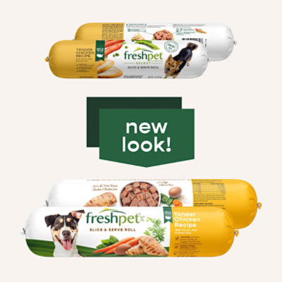 Freshpet Healthy Natural Dog Food Fresh Chicken Roll 6lb The