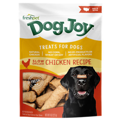 Freshpet Dog Treat, Dog Joy Slow Grilled Chicken Treat 8 oz Bag
