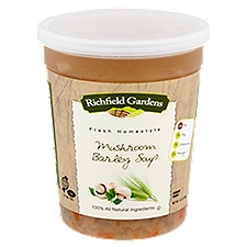 Richfield Gardens Fresh Homestyle Mushroom Barley Soup, 32 oz