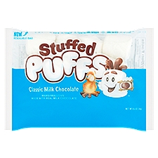 Stuffed Puffs Marshmallows, Classic Milk Chocolate, 8.6 Ounce