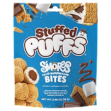 Stuffed Puffs S'mores Filled Marshmallow Bites, 2.68 oz
