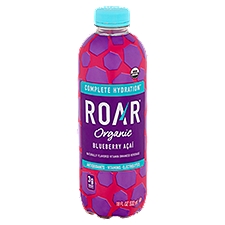 Roar Organic Blueberry Açaí, Beverage, 18 Ounce