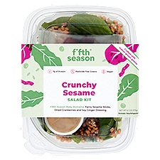 Fifth Season Crunchy Sesame, Salad Kit, 6.1 Ounce