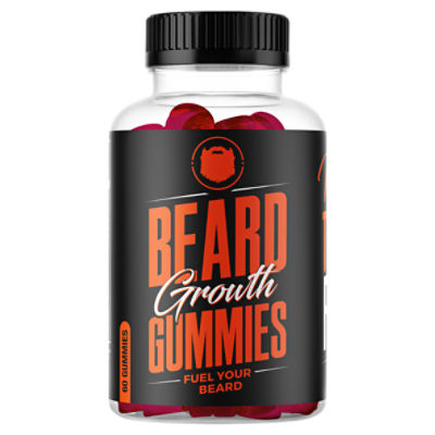 Wild Willies Beard Growth Gummies, 60 count