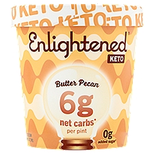 Enlightened Butter Pecan French Ice Cream, 16 fl oz