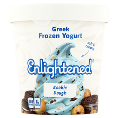 Enlightened Kookie Dough Greek Frozen Yogurt, 16 fl oz