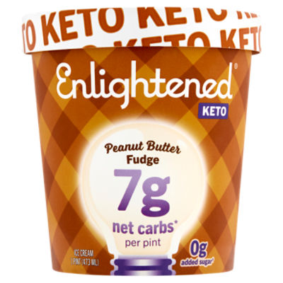 Enlightened Keto Peanut Butter Fudge, Ice Cream