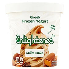 Enlightened Coffee Toffee Light Ice Cream, 16 fl oz