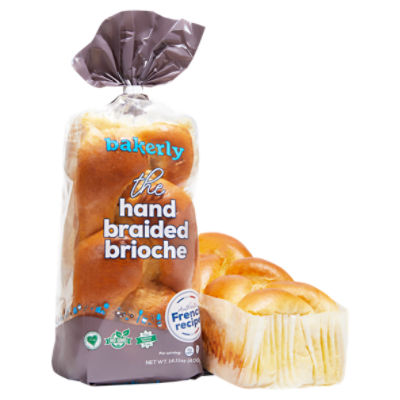 Bakerly The Hand Braided Brioche, 14.11 oz