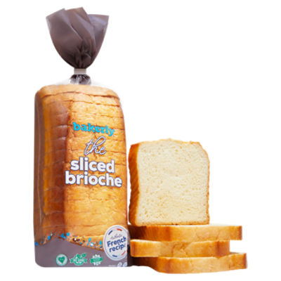 Bakerly The Sliced Brioche, 17.63 oz