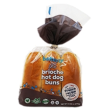 Bakerly The Brioche Hot Dog Buns, 6 count, 9.52 oz