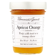Bonnie's Jams Apricot Orange Conserve, 8.75 oz