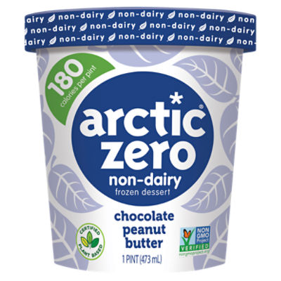 Arctic Zero Non-Dairy Chocolate Peanut Butter Frozen Dessert, 1 pint
