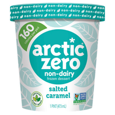 Arctic Zero Salted Caramel Non-Dairy Frozen Dessert, 1 pint