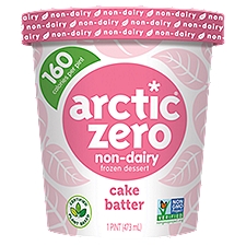Arctic Zero Cake Batter Non-Dairy, Frozen Dessert, 1 Each