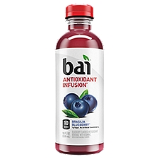 Bai Antioxidant Infusion Antioxidant Beverage, Brasilia Blueberry, 18 Fluid ounce