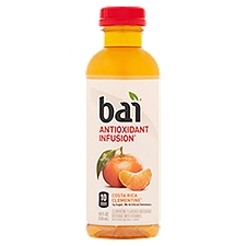 Bai Antioxidant Infusion Antioxidant Beverage, Costa Rica Clementine, 18 Fluid ounce