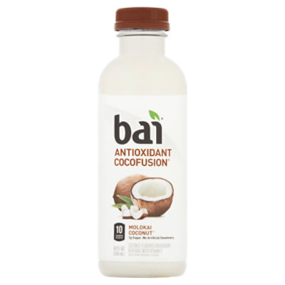 Bai Antioxidant Cocofusion Molokai Coconut Antioxidant Beverage, 18 fl oz, 18 Fluid ounce