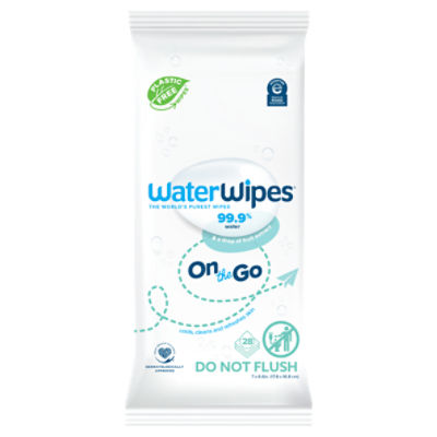 WaterWipes Baby Wipes, 28 count