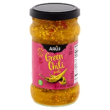 Aruj Green Chili Pickle, 10 oz