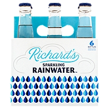 Richard's Sparkling Rainwater, 12 oz, 6 count