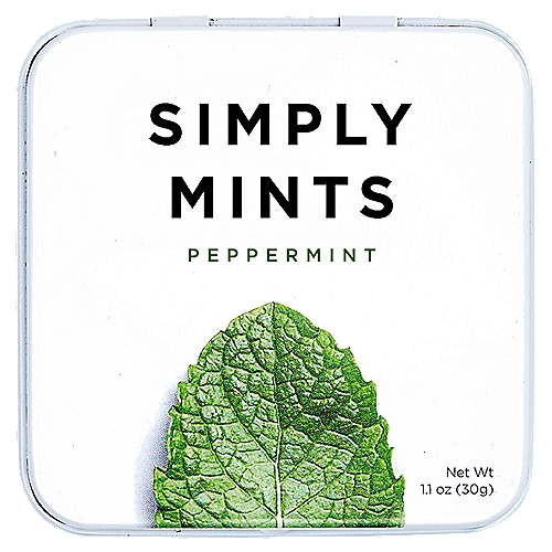 Simply Peppermint Mints, 1.1 oz