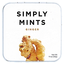 Simply Gum Ginger Mints, 1.1 oz