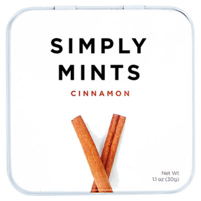 Simply Gum Cinnamon Mints, 1.1 oz