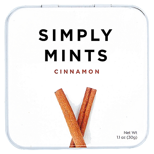 Simply Gum Cinnamon Mints, 1.1 oz