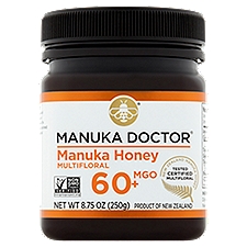Manuka Doctor Manuka Honey Multifloral 60+ MGO, 8.75 oz
