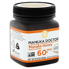 Manuka Doctor Manuka Honey Multifloral 60+ MGO, 8.75 oz