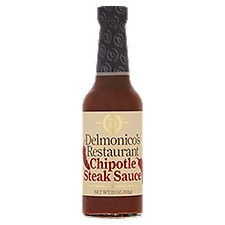 Delmonico's Restaurant Steak Sauce, Chipotle, 13 Fluid ounce