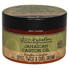 Urban Hydration Jamaican Castor Oil Style, Twist & Curl Cream, 8.4 fl oz