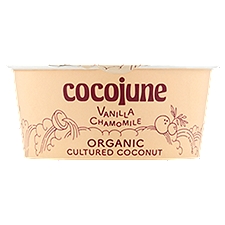 Cocojune Vanilla Chamomile Organic Cultured Coconut