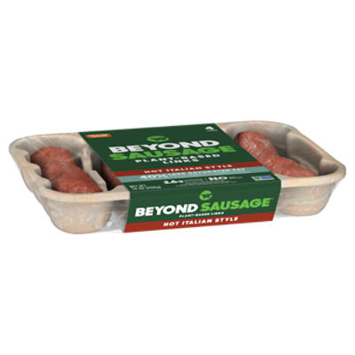 Beyond Sausage Links, Plant-Based, Hot Italian Style - 4 links, 14 oz