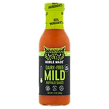 Noble Made Dairy-Free Mild Buffalo Sauce, 13 oz