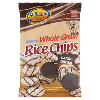 Shibolim Rice Chips Whole Grain Carob Coated, 3.5 oz ShopRite