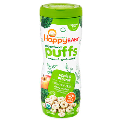 Grain free hot sale baby puffs