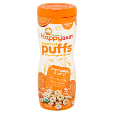 Organic best sale carrot puffs