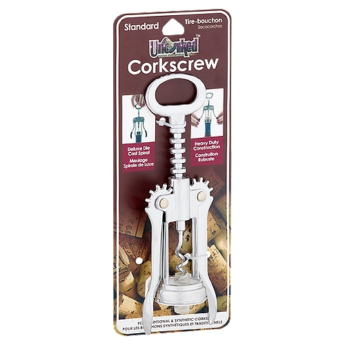 Uncorked Drink Essentials Standard Corkscrew
