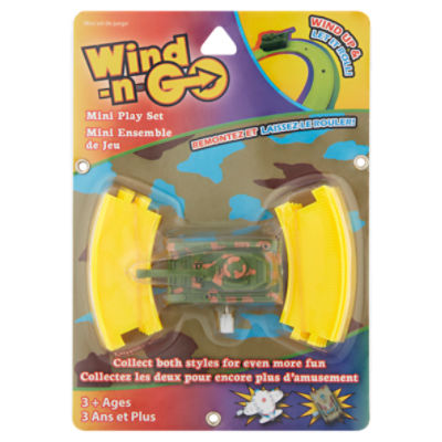 Jacent Wind-n-Go Mini Play Set, Ages 3+
