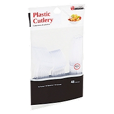 Culinary Elements Plastic Cutlery, 48 count