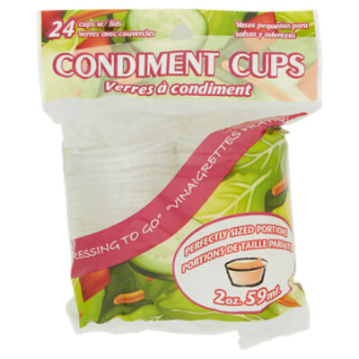 Condiment Cups 24pk - EA - Safeway